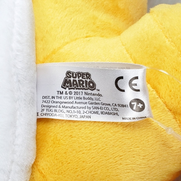 Little Buddy Nintendo BOWSER 10" #10 2017 All Star Super Mario Collectible Plush - Picture 8 of 12